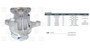 Imagen de BOMBA AGUA FORD RANGER 2.3 ECOSPORT FOCUS 2.0 DURATEC 04>