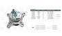 Imagen de BOMBA DE AGUA HYUNDAI ACCENT 1.4/1.6 2011... I20 1.4 I30 1.6
