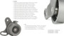 Imagen de RULEMAN TENSOR CORREA DISTRIBUCION HYUNDAI ACCENT 1.3/1.5