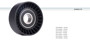 Imagen de POLEA GUIA DE ALTERNADOR SCANIA P/G/R/K 124