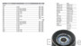 Imagen de POLEA TENSORA CORREA ALTERNADOR AUDI A3 1.8 20V/ASTRA C D.H