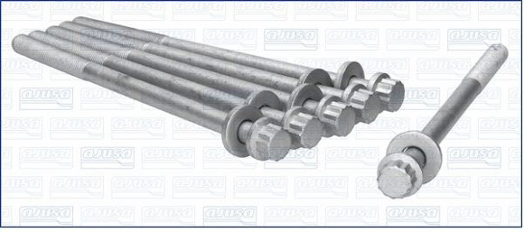 Imagen de JGO DE TORNILLOS SUBARU IMPREZA 93-/LEGACY 90... M11X1,25X19