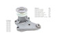 Imagen de BOMBA AGUA SUZUKI/CARRY 90. . .MARUTI/DFM WULING /EFFA 1.0