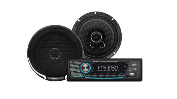 Imagen de RADIO AIWA BT + PARLANTES 6.5" 16CM 2 VIAS 200W