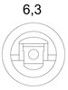 Imagen de SENSOR TEMPERATURA LUZ 124/125/128/147/PANDA/UNO FIRE/