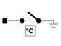 Imagen de SENSOR TEMPERATURA LUZ 124/125/128/147/PANDA/UNO FIRE/