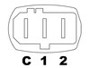 Imagen de TERMOINTERRUPTOR VW SANTANA/VERS A/AC 3T (105 A 95 GRADOS)