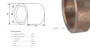 Imagen de CASQUILLO TRASERO BMW 320I/325I/520I/525I/X3 2.5I/3.0I Z4