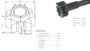 Imagen de PIÑON DE ARRANQUE VOLVO 240D/740D PARA ARRANQUE HITACHI
