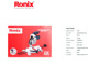 Imagen de SIERRA INGLETADORA RONIX 220V 5300 RPM
