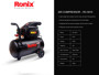 Imagen de COMPRESOR DE AIRE RONIX 220V MOTOR DE 2HP 50L