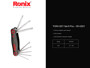 Imagen de JUEGO DE LLAVES TORX PLEGABLES RONIX  DE T9 A T40