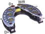 Imagen de PLACA RECTIFICADOR ALTERNADOR CITROEN ZX