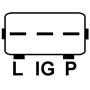 Imagen de REG VOLT 24V ALTERNADOR NIPONDENSO CATERPILLAR 914G