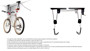 Imagen de SOPORTE PARA COLGAR BICICLETA EN TECHO/GARAGE