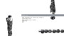 Imagen de ARBOL LEVAS FIAT UNO/DUNA/PALIO 1.7D C/ACOPLE 8MM