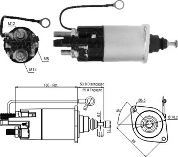 Imagen de AUT ARRANQUE M-BENZ 39MT 24V/ C/DELCO