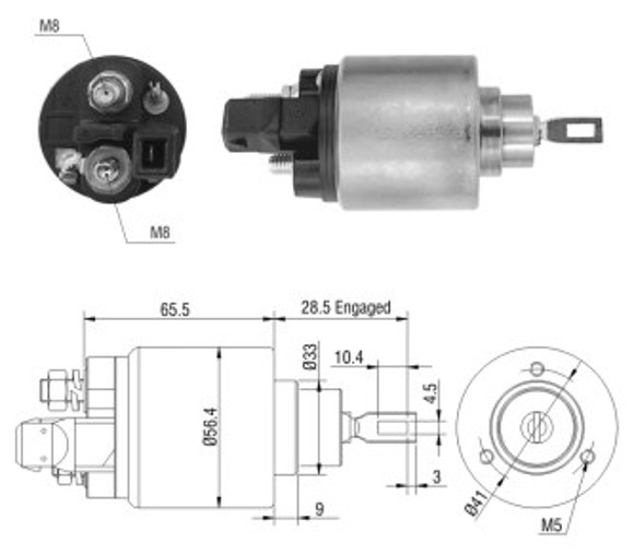 Imagen de AUT ARRANQUE VW GOL/PARATI/SAVEIRO 1.6MI GEN III SURAN