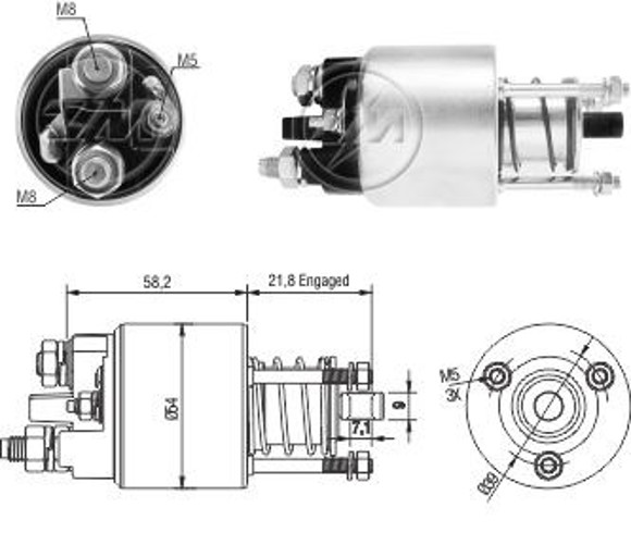 Imagen de AUT ARRANQUE PEUGEOT C5/207/307 C/MARELLI