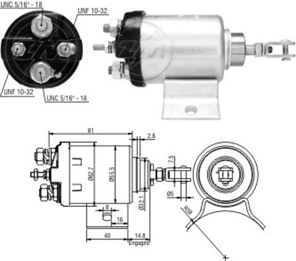 Imagen de AUT ARRANQUE FORD F100/350 CON EMBOLO ARRANQUE WAPSA