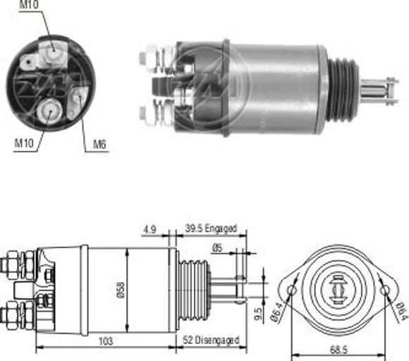 Imagen de AUT ARRANQUE FORD 250 6CIL