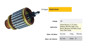Imagen de INDUCIDO 12V CITROEN AIRCROSS/C3/C4/XSARA/BERLINGO GM CELTA