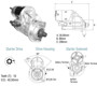 Imagen de MOTOR ARRANQUE CATERPILLAR 12V 10D C/DENSO