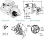 Imagen de MOTOR ARRANQUE VW 8120/8150/17250/MWM 4-10 C/PRESTOLITE