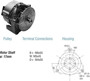 Imagen de ALTERNADOR 12V 90AMP M-BENZ CAMION CONECTOR ANTIGUO