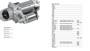 Imagen de MOTOR DE ARRANQUE M-BENZ 2628 ATEGO/O 500 24V CON REDUCTOR