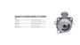 Imagen de MOTOR DE ARRANQUE FORD CARGO 1417/1617/1621/C815 12V