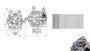 Imagen de ALTERNADOR VOLVO B10/10M/12/12M/FL10/608 55A 24V