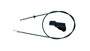 Imagen de CABLE APERTURA CAPOT FORD ECOSPORT C/MANIJA 2003-2011