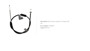 Imagen de CABLE FRENO TRAS IZQ A CAMPANA FIAT STRADA 2020. . .