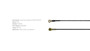 Imagen de CABLE TAPA TRASERA FIAT STRADA 2020. . .