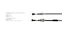 Imagen de CABLE CAMBIO VELOCIDAD ENGANCHE FIAT PULSE 1.3 DRIVE 1.3