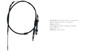 Imagen de CABLE FRENO DER CHEVROLET MONZA