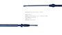 Imagen de CABLE FRENO TRAS RENAULT LOGAN/SANDERO 2014. . .