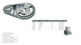 Imagen de KIT COMPLETO DISTRIBUCION CADENA FORD COURIER/KA/FIESTA