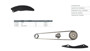 Imagen de KIT COMPLETO DISTRIBUCION CADENA HYUNDAI HB20/VELOSTER 1.6