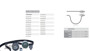 Imagen de KIT DISTRIBUCION VOLKSWAGEN AMAROK 2.0 16V TDI 2011. . .