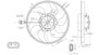 Imagen de MOTOR ELECTROVENTILADOR VW GOL GENERACION III C/ACC