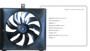 Imagen de ELECTROVENTILADOR RENAULT KWID 2017. . . 306MM 9 PALETAS
