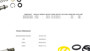 Imagen de JGO REP BOMBA FRENO M-BENZ 608D/708 OM314 3.8 72-86 22,22MM