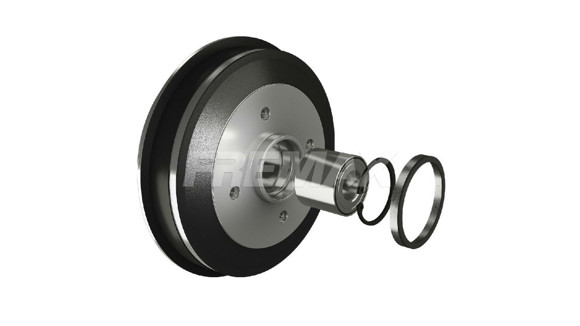 Imagen de KIT CAMPANA FRENO TRASERA CITROEN C3 1.2 12V 2016. . . 239MM