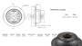 Imagen de DISCO FRENO TRAS VENT HYUNDAI H1/H200/H300 2007. . . 324MM