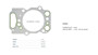 Imagen de JUNTA T/CILINDROS SCANIA CAMION R480 STREAMLINE