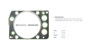 Imagen de JUNTA T/CILINDROS MERCEDES BENZ CAMION AXOR 2035-36