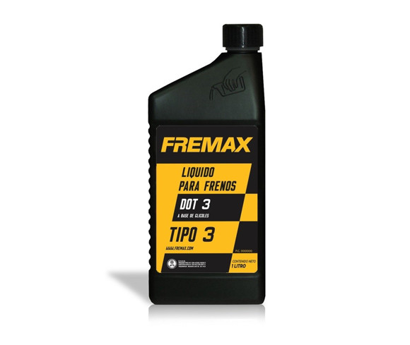 Imagen de LIQUIDO DE FRENO FREMAX DOT 3 500ML
