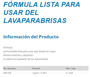 Imagen de LIQUIDO LIMPIAPARABRISAS ABRO 1 GALON (3,784LTS)